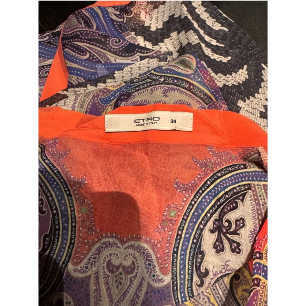 Etro Paisley Sleeveless Top - Picture 5 of 6
